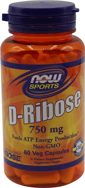 slide 1 of 2, Now Dribose Powder, 60 ct