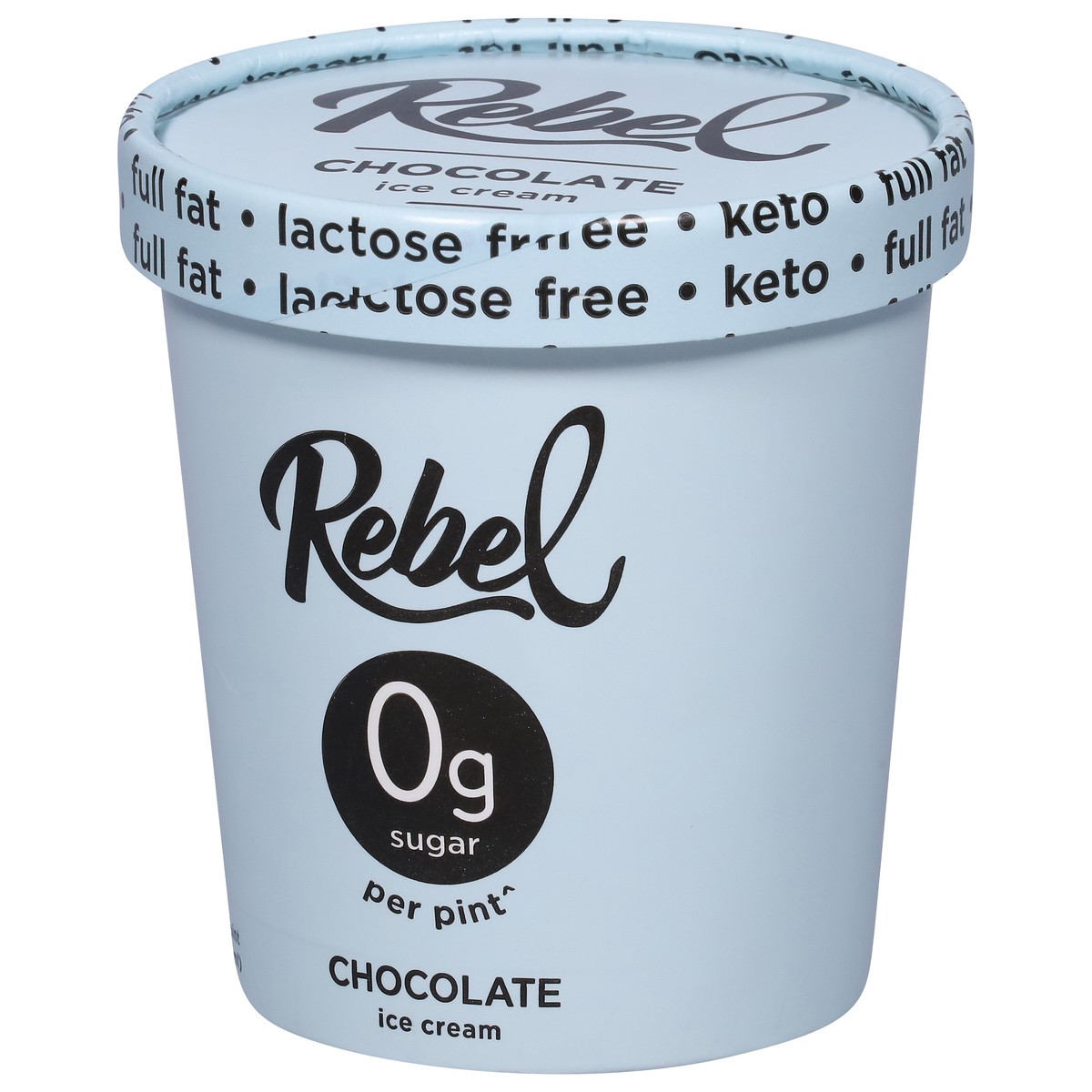 slide 8 of 9, Rebel Chocolate Ice Cream 1 pt, 1 pint