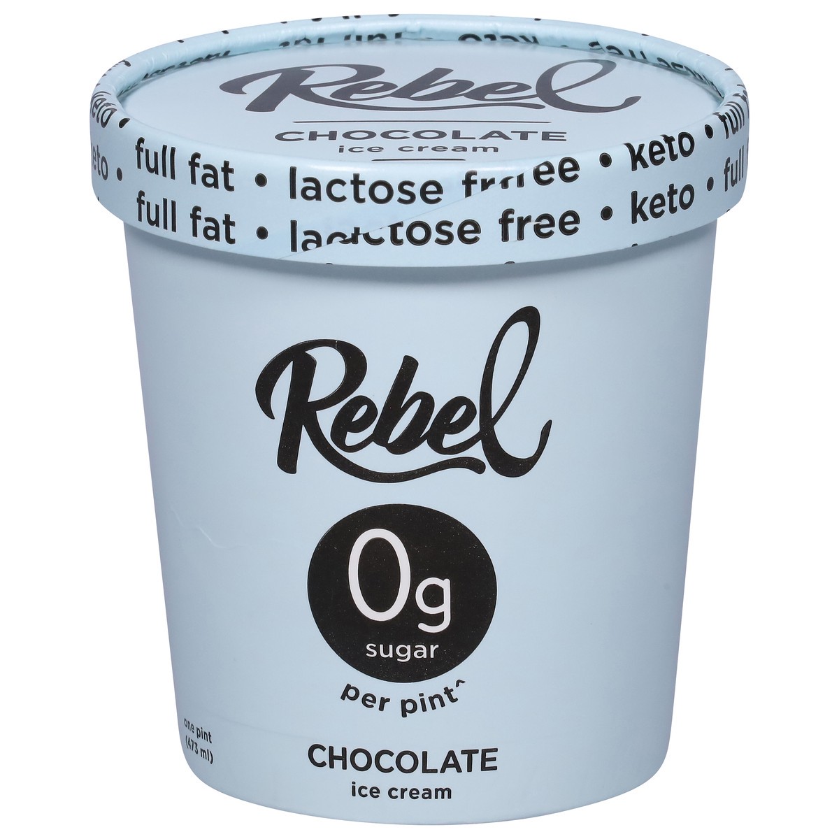 slide 1 of 9, Rebel Chocolate Ice Cream 1 pt, 1 pint