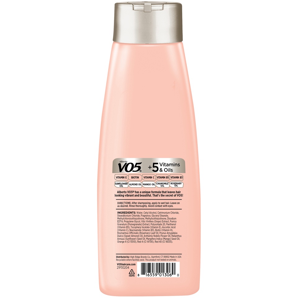 slide 2 of 3, Alberto VO5 Herbal Escapes Pomegranate & Grapeseed Strengthening Conditioner, 12.5 fl oz