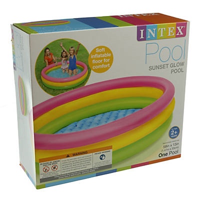 slide 1 of 1, Intex Sunset Glow Pool, 1 ct