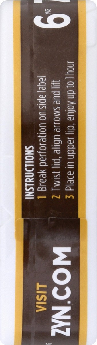 slide 6 of 11, ZYN 6 mg Coffee Nicotine Pouches - 15 ct, 