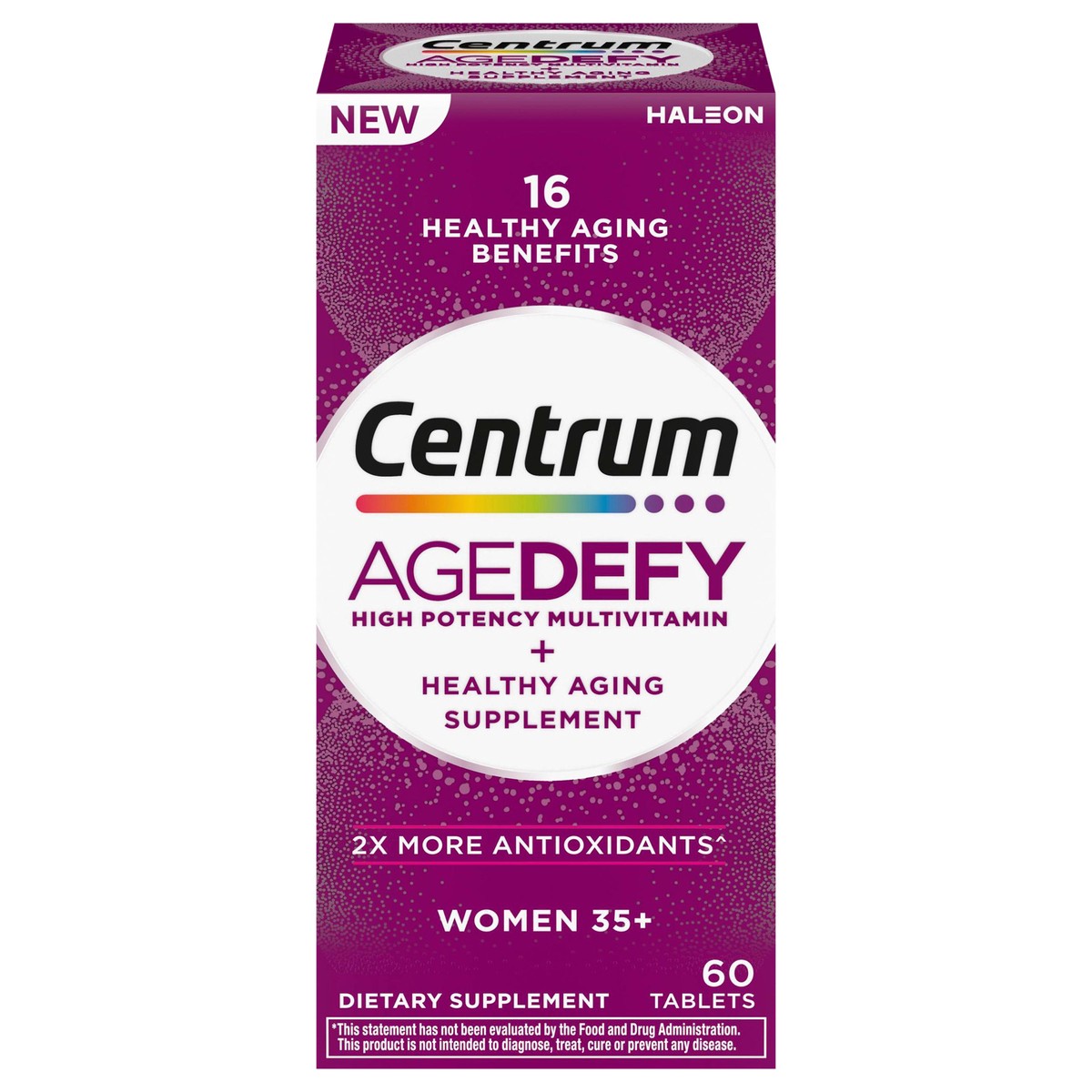 slide 1 of 13, Centrum Age Defy For Women, 1 ct