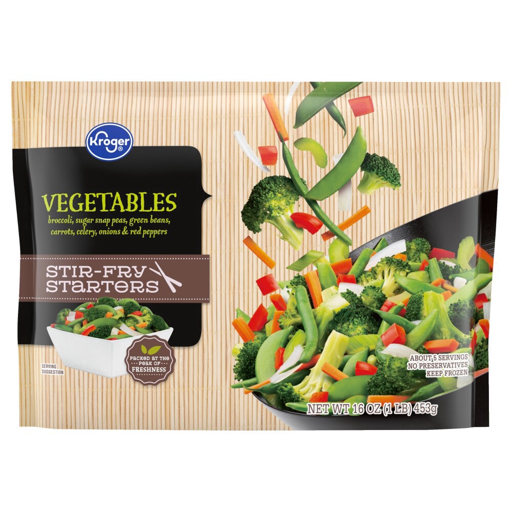 slide 4 of 4, Kroger® Stir Fry Starters Frozen Vegetables, 16 oz