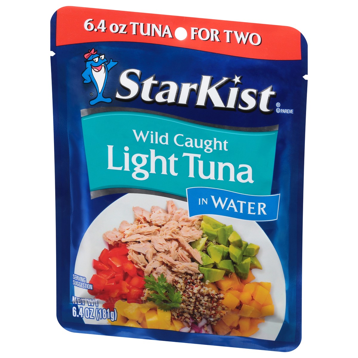 slide 3 of 9, StarKist Chunk Light Tuna in Water Pouch - 6.4oz, 6.4 oz