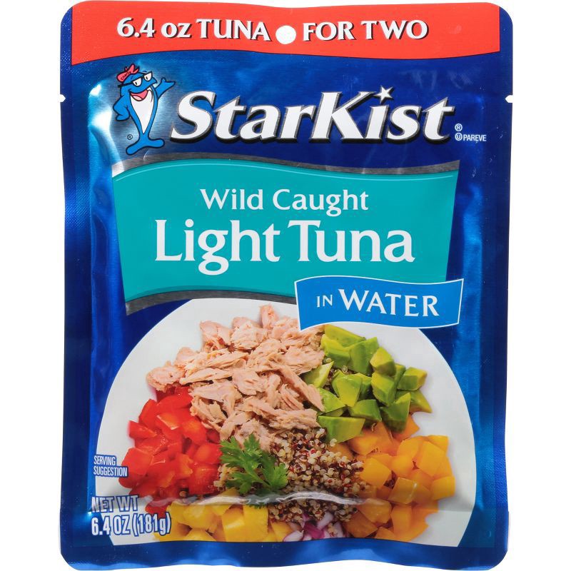 slide 1 of 9, StarKist Chunk Light Tuna in Water Pouch - 6.4oz, 6.4 oz