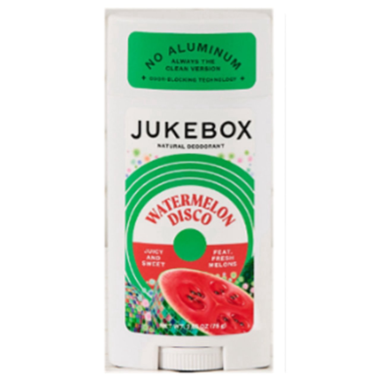 slide 1 of 1, Jukebox Deodorant - Watermelon Disco, 2.65 oz