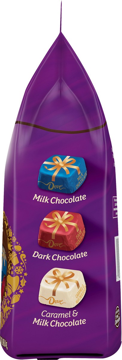 slide 8 of 9, Dove PROMISES Holiday Gifts Assorted Chocolate Candy 24-Ounce Bag, 24 oz