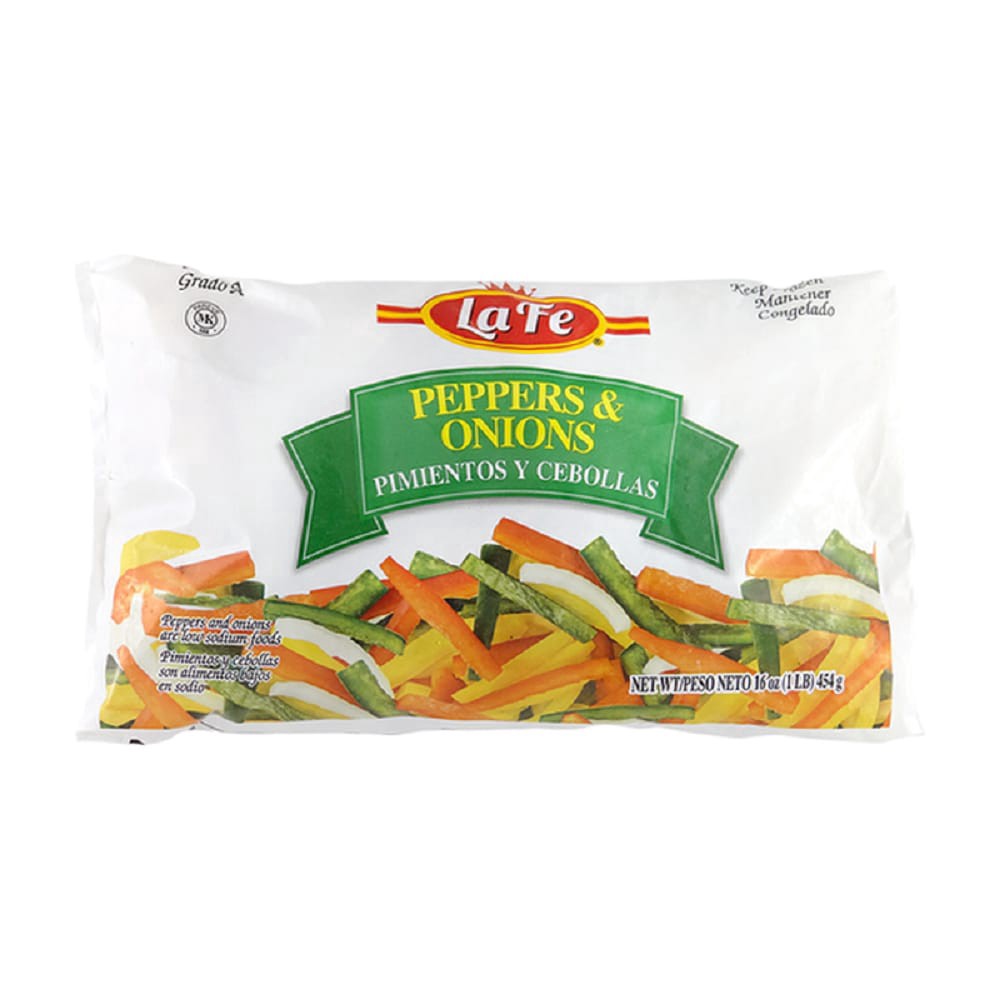 slide 1 of 1, La Fe Peppers And Onions Blend, 1 lb