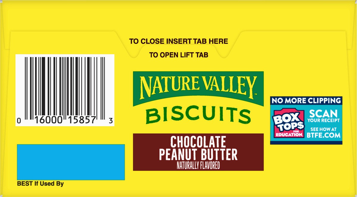 slide 6 of 14, Nature Valley Biscuit Sandwiches, Chocolate Peanut Butter Snacks, 5 ct, 6.75 OZ, 5 ct