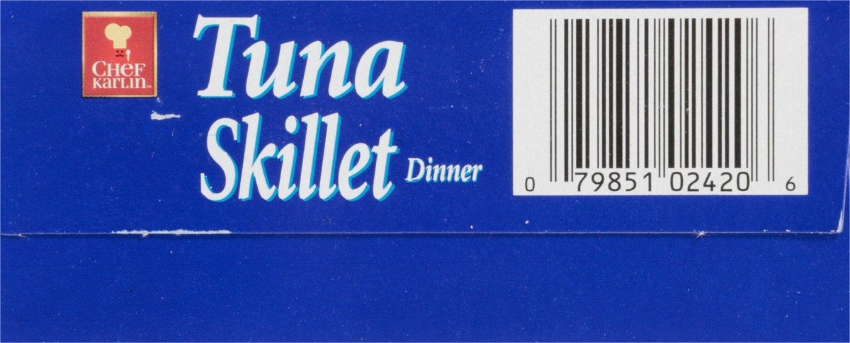 slide 11 of 13, Chef Karlin Cheesy Pasta Tuna Skillet Dinner 5.3 oz, 5.3 oz