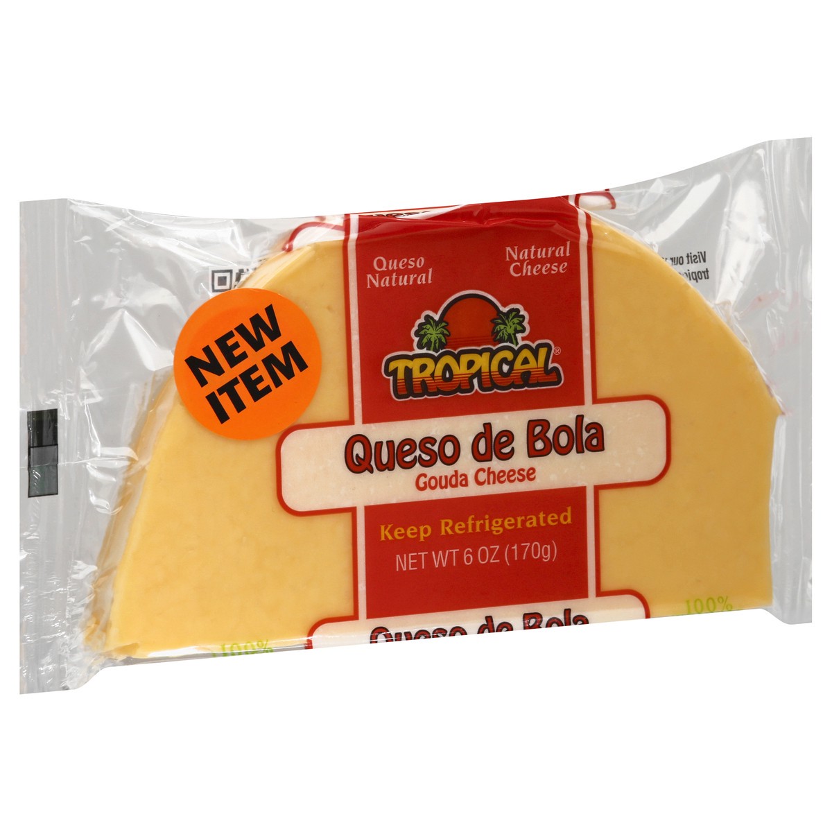 slide 12 of 13, Tropical Queso de Bola Gouda Cheese 6 oz, 6 oz