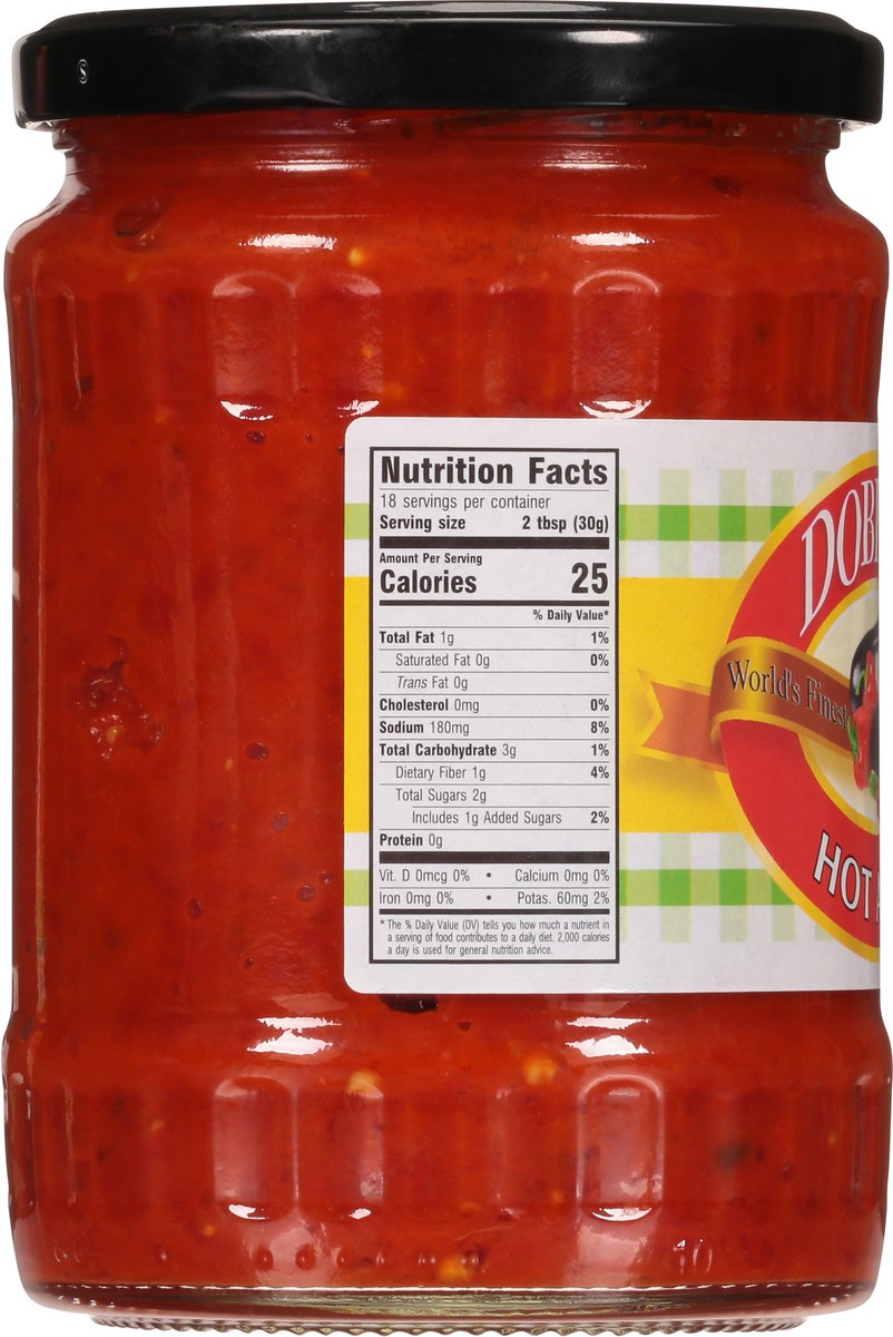 slide 7 of 9, Dobrova Hot Ajvar- 19 oz, 19 oz