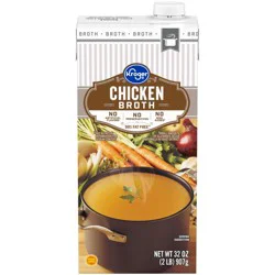 Kroger 99% Fat Free Chicken Broth