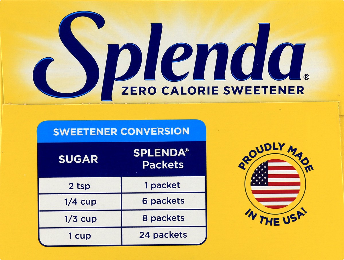 slide 6 of 9, Splenda Zero Calorie Sweetener 400 ea, 400 ct