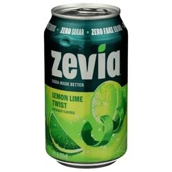 Zevia Lemon Lime Soda - 12 oz