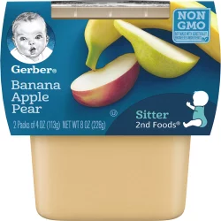 Gerber Bananas with Apples and Pears