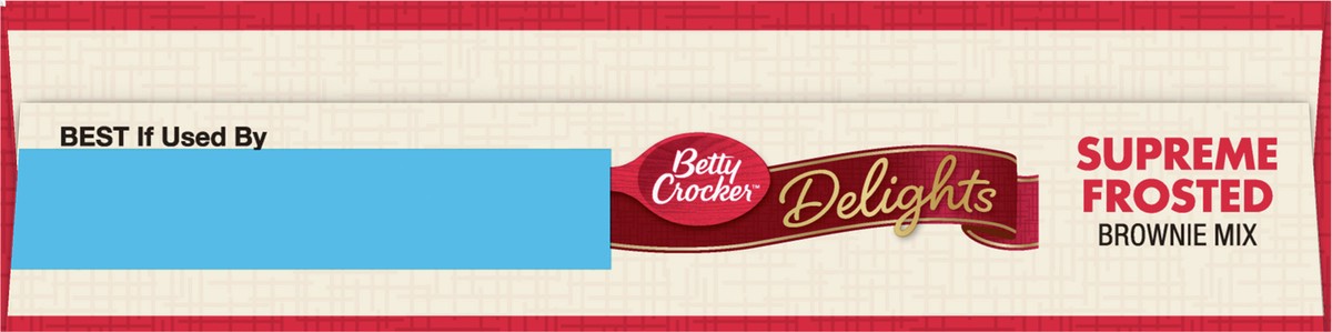 slide 8 of 9, Betty Crocker Delights Supreme Frosted Brownie Mix, 19.1 oz., 19.1 oz