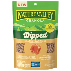 Nature Valley Dipped Salted Caramel Granola, 11 OZ