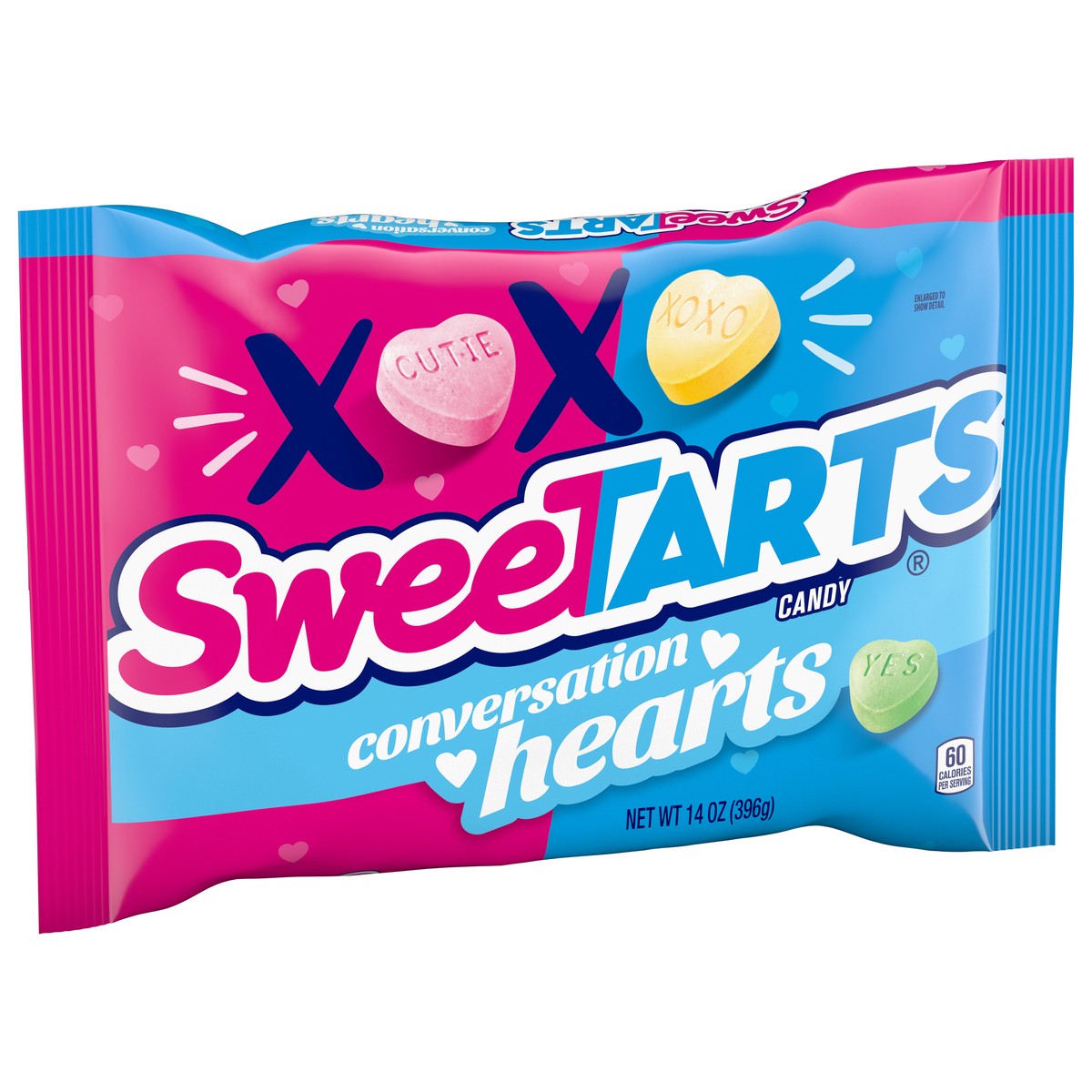 slide 7 of 11, SweeTarts - SWT CONVERSATION HEARTS LDB 71354 - VDAY 14oz 2022-28-19A, 14 oz