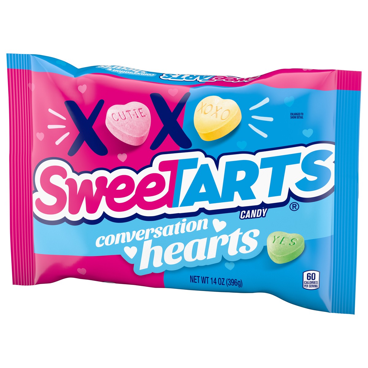 slide 9 of 11, SweeTarts - SWT CONVERSATION HEARTS LDB 71354 - VDAY 14oz 2022-28-19A, 14 oz