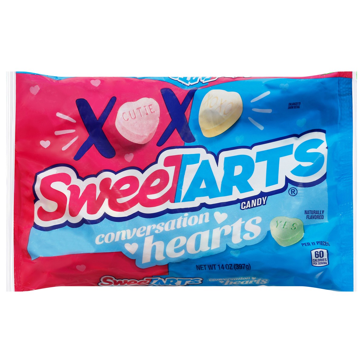 slide 1 of 1, SweeTARTS Hearts, 14 oz