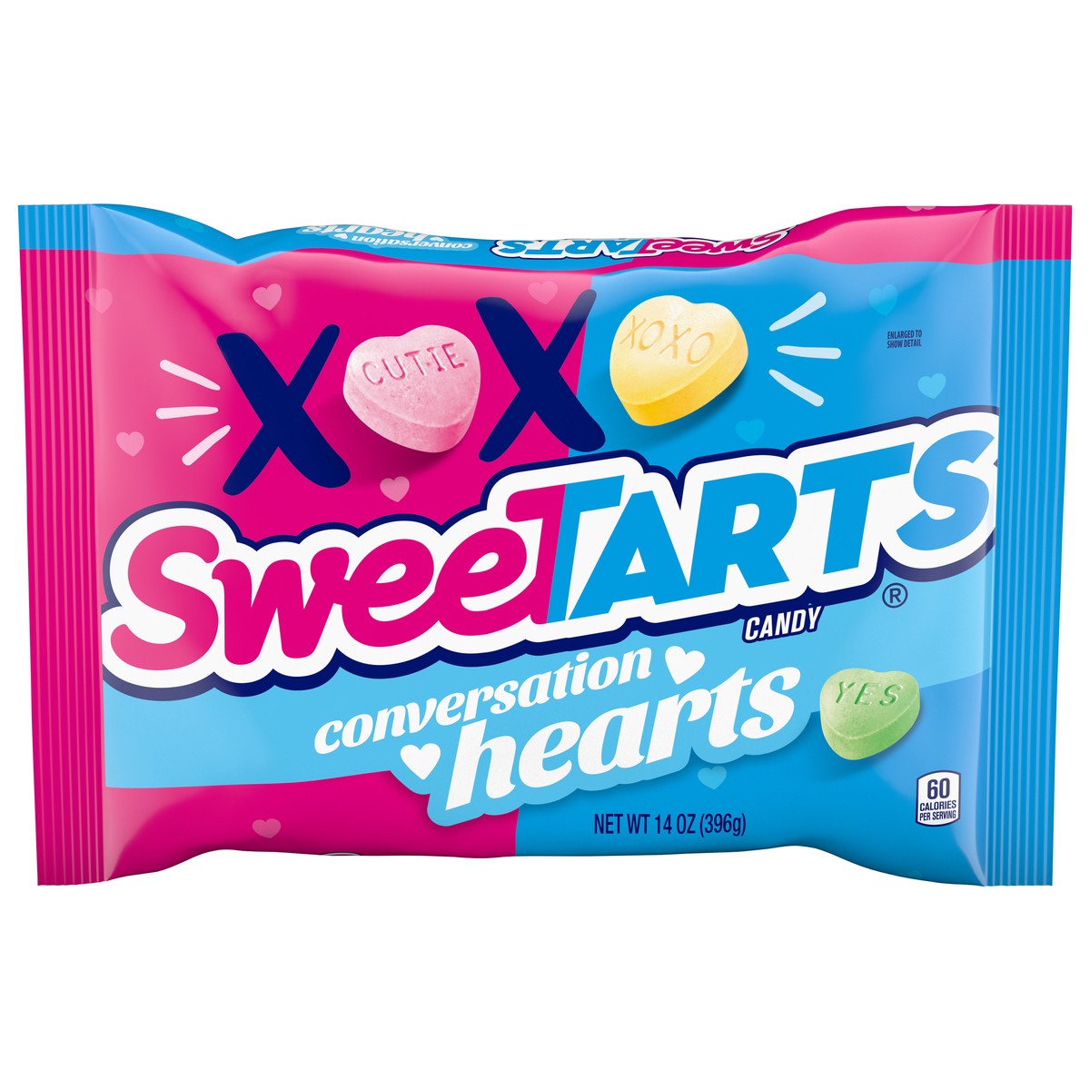 slide 1 of 11, SweeTarts - SWT CONVERSATION HEARTS LDB 71354 - VDAY 14oz 2022-28-19A, 14 oz