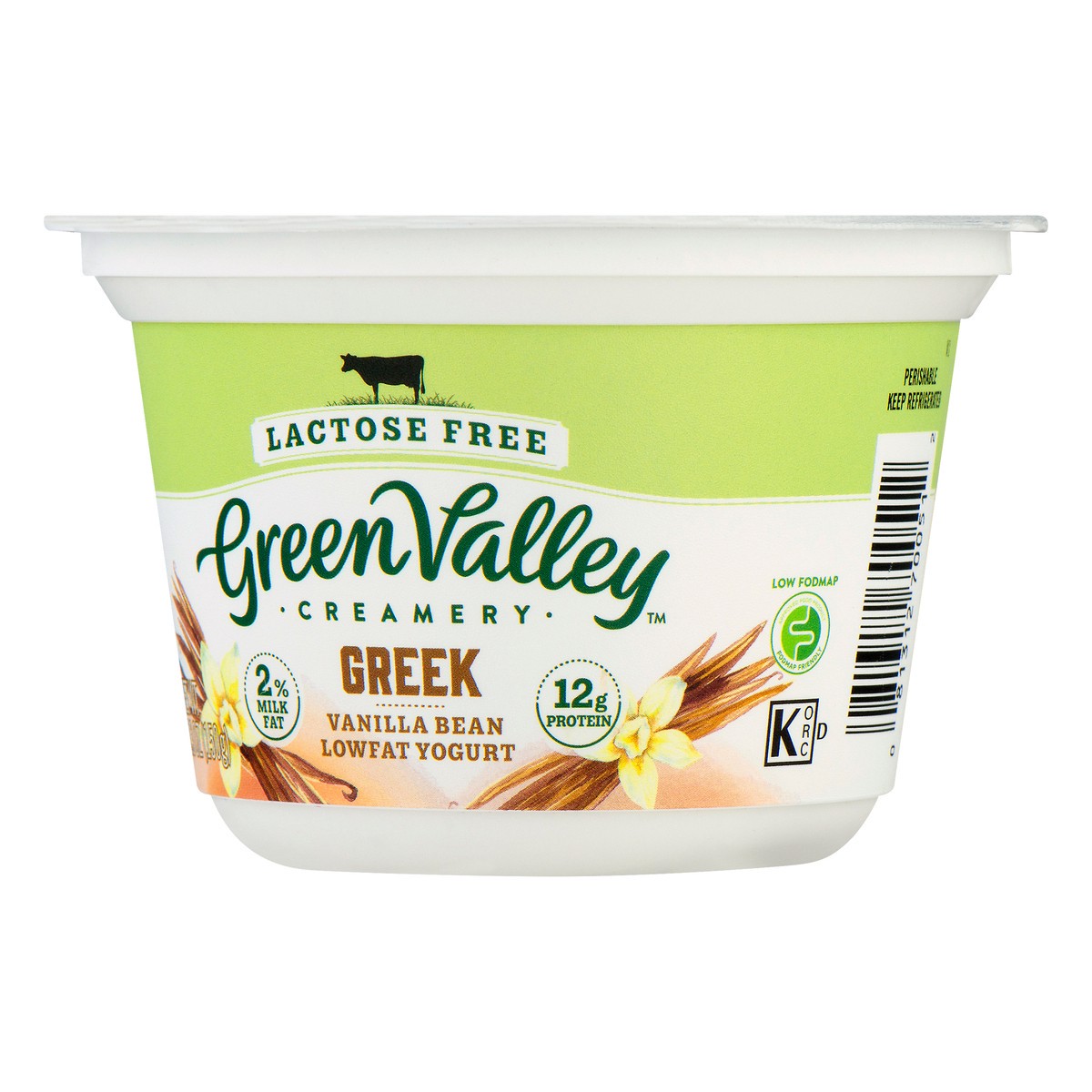 slide 3 of 10, Green Valley Creamery 2% Lactose Free Vanilla Bean Greek Yogurt, 5.3 oz