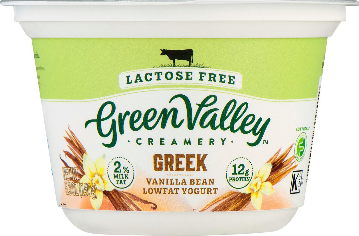 slide 9 of 10, Green Valley Creamery 2% Lactose Free Vanilla Bean Greek Yogurt, 5.3 oz