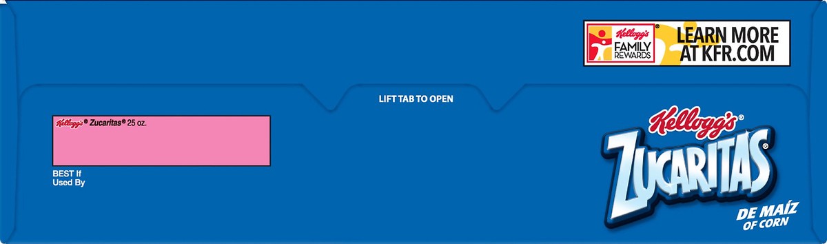 slide 5 of 7, Zucaritas Kellogg's Zucaritas Cold Breakfast Cereal, 6 Vitamins and Minerals, Kids Snacks, Original, 25oz Box, 1 Box, 25 oz