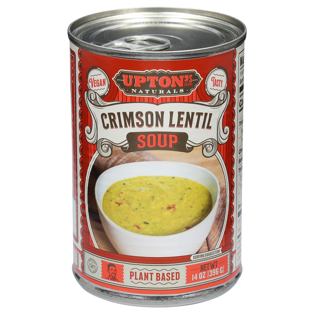 slide 10 of 14, Upton's Naturals Plant Based Crimson Lentil Soup - 14 oz, 14 oz