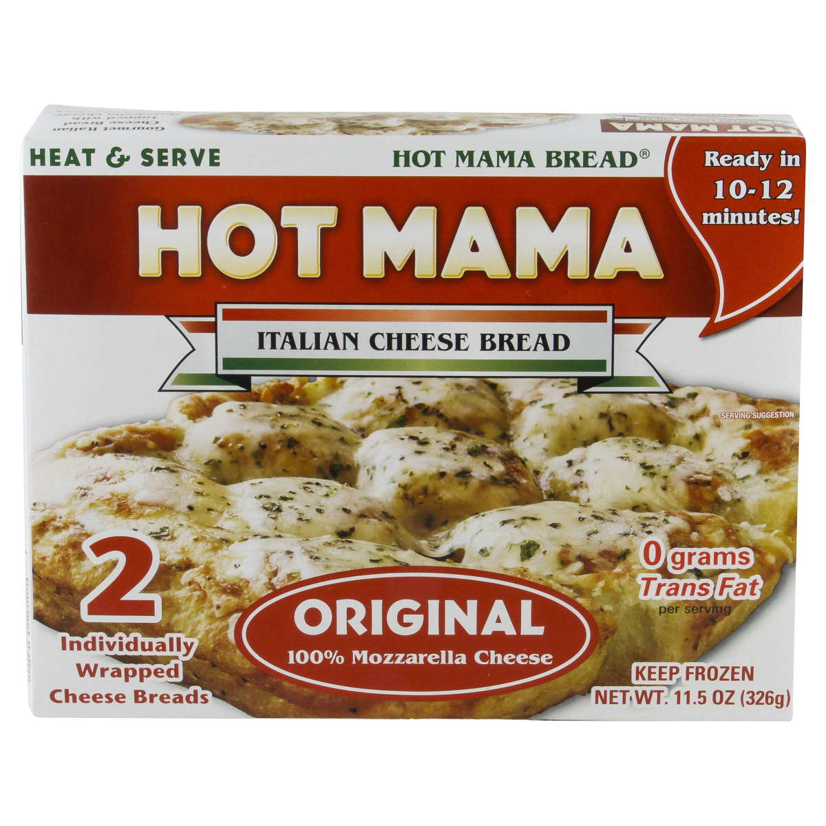 slide 1 of 6, Hot Mama Italian Cheese Bread, 11.5 oz