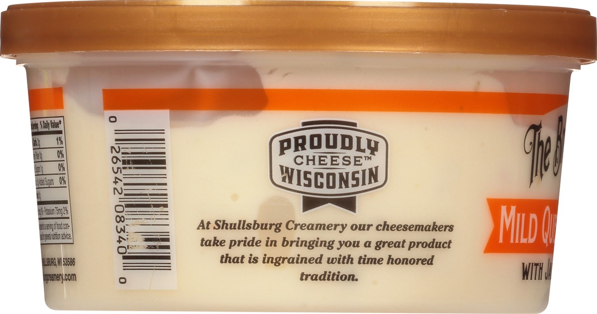 slide 6 of 14, The Brewster House with Jalapeno Peppers Mild Queso Mild Queso Cheese Dip 10 oz, 10 oz
