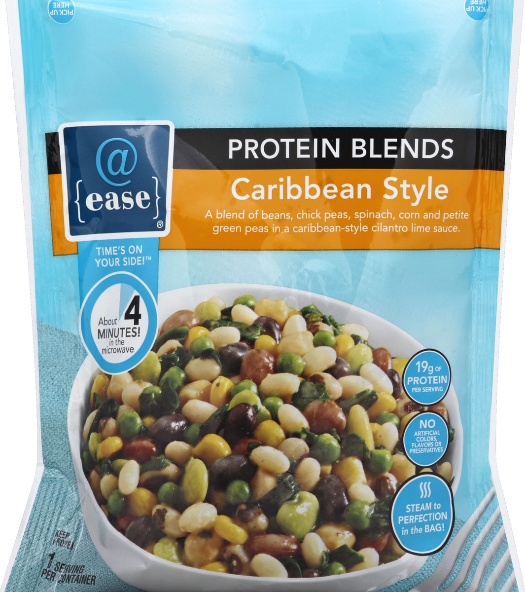 slide 5 of 6, @ease Protein Blends, Caribbean Style, 10.25 oz