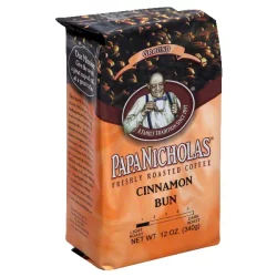 PapaNicholas Ground Cinnabun Coffee - 12 oz