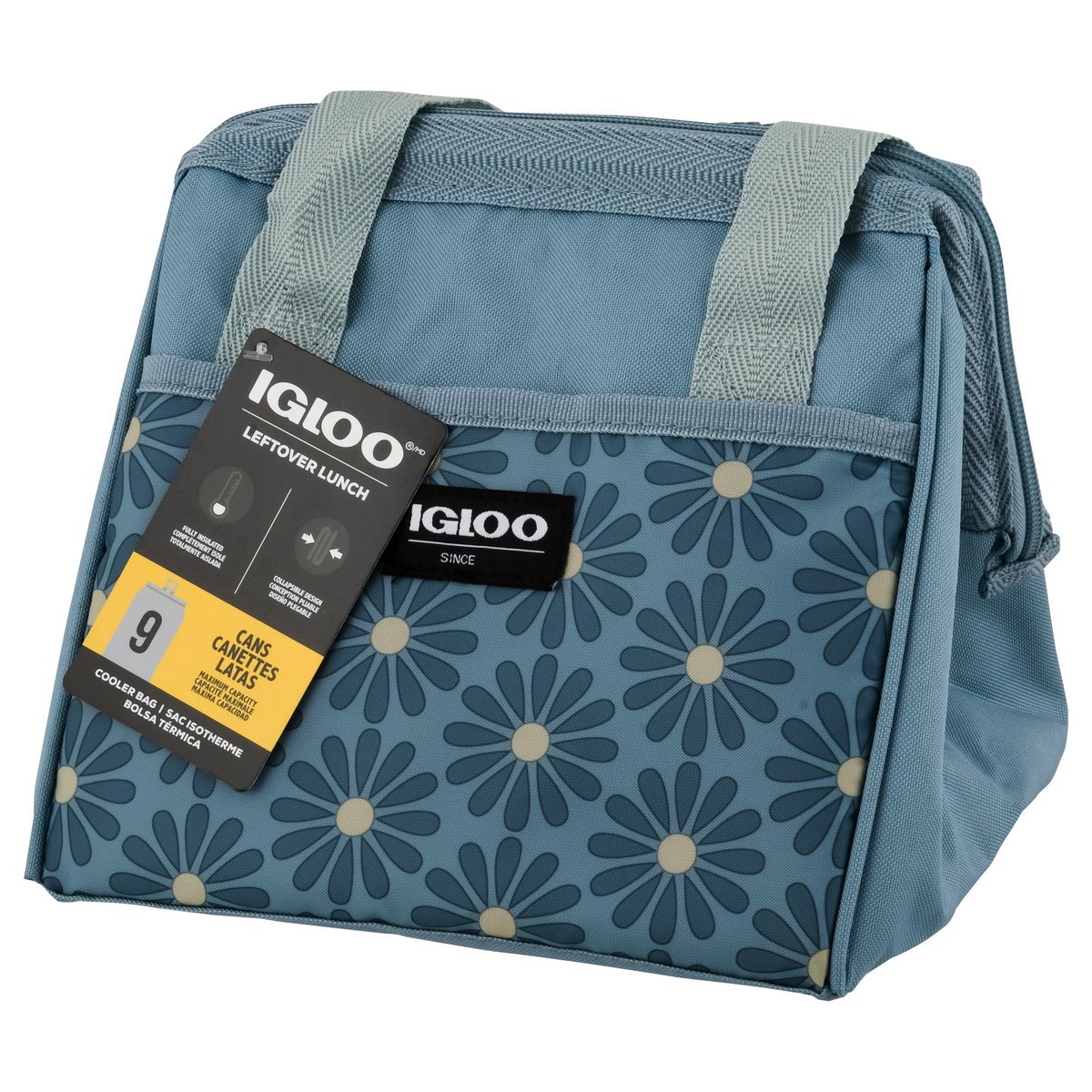 slide 5 of 11, Igloo Retro Floral Leftover Lunch Cooler Bag 1 ea, 1 ct