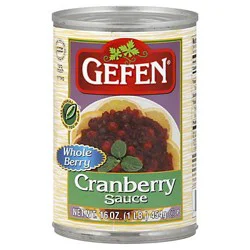 Gefen Whole Berry Cranberry Sauce 16 oz