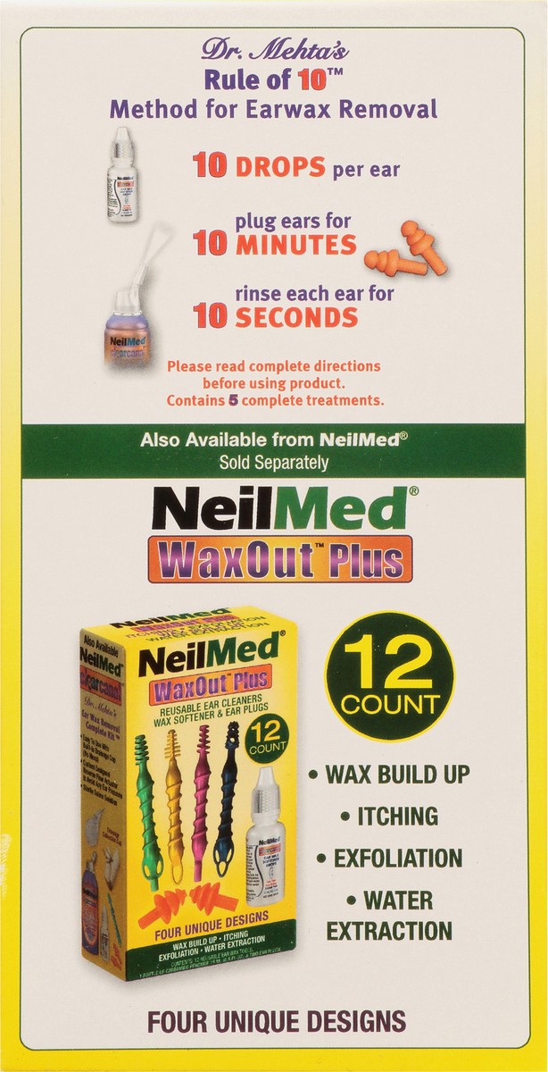 slide 2 of 9, NeilMed Clearcanal Dr. Mehta's Complete Kit Earwax Removal 7 1 ea, 1 ct