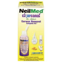 NeilMed Clearcanal Dr. Mehta's Earwax Removal Complete Kit 1 Kit
