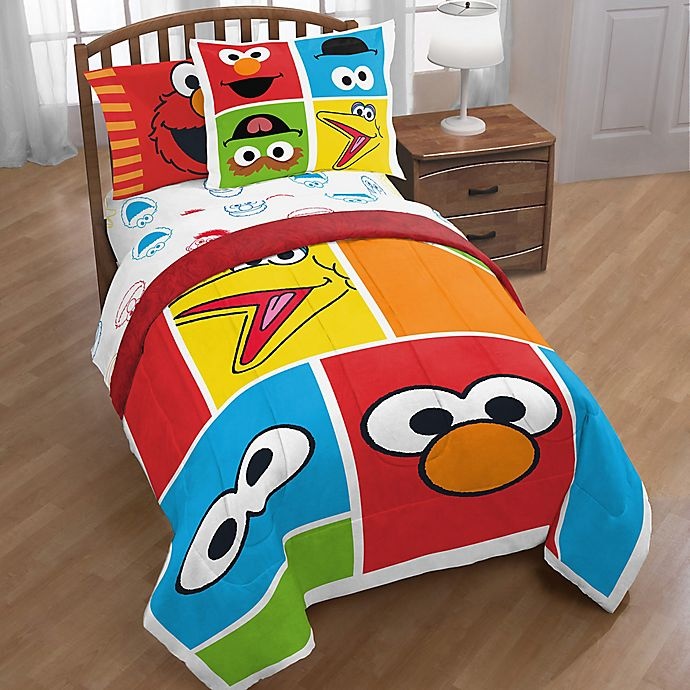 slide 1 of 2, Sesame Street Twin/Full Comforter Set, 1 ct