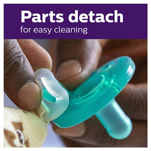 slide 15 of 29, Philips 0 M+ Soothie Snuggle 1 ea, 1 ca