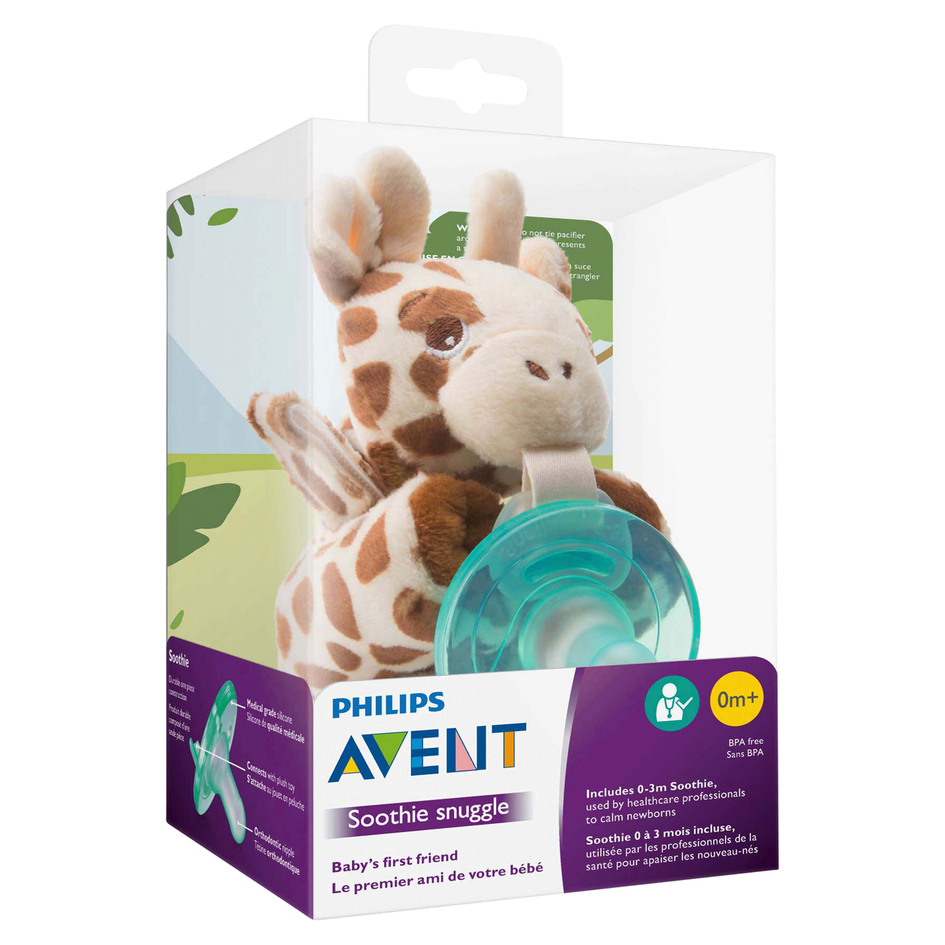 slide 26 of 29, Philips 0 M+ Soothie Snuggle 1 ea, 1 ca