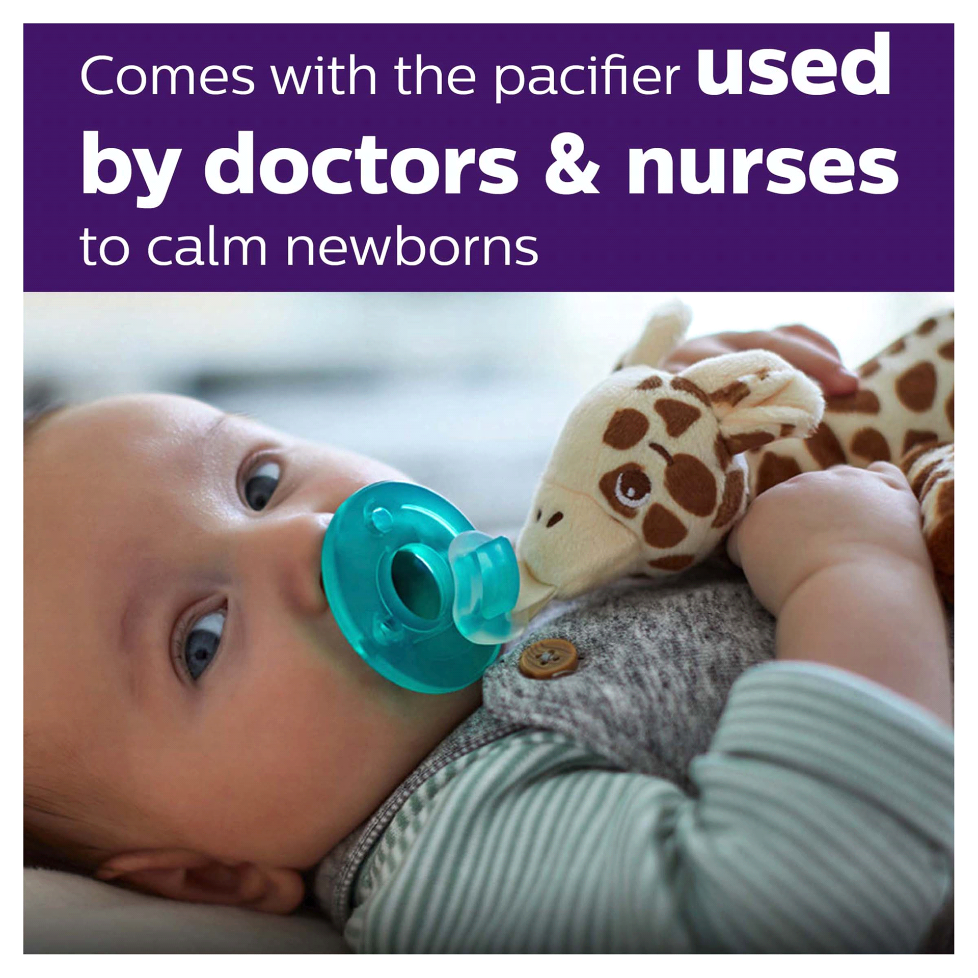 slide 2 of 29, Philips 0 M+ Soothie Snuggle 1 ea, 1 ca