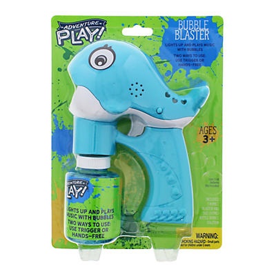 slide 1 of 1, Adventure Play Whale Bubble Musical Blaster, 1 ct