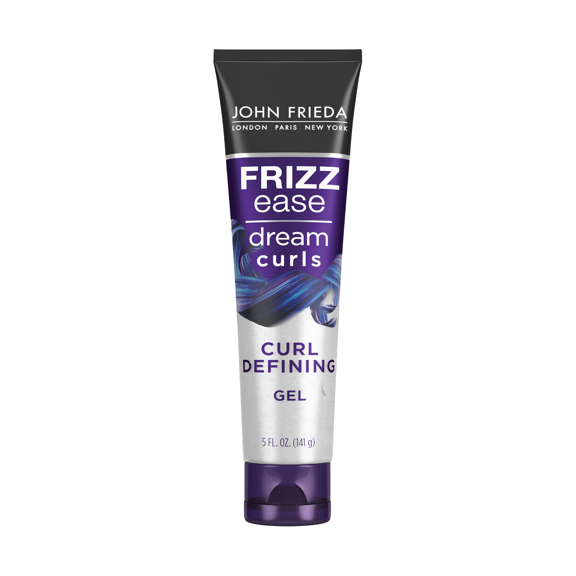 slide 1 of 5, John Frieda Anti Frizz, Frizz Ease Clearly Defined Gel, Alcohol-Free Styling Gel for Sculpted and Defined Curls, 5 Oz, 5 oz