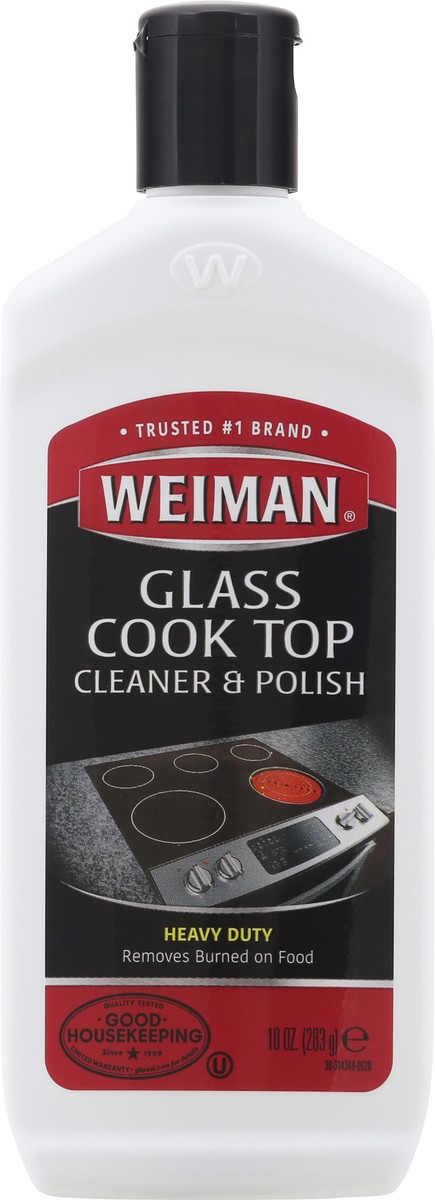 slide 10 of 12, Weiman Heavy Duty Glass Cook Top Cleaner & Polish 10 oz, 10 oz