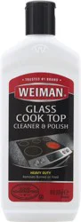 Weiman Heavy Duty Glass Cook Top Cleaner &amp; Polish 10 oz