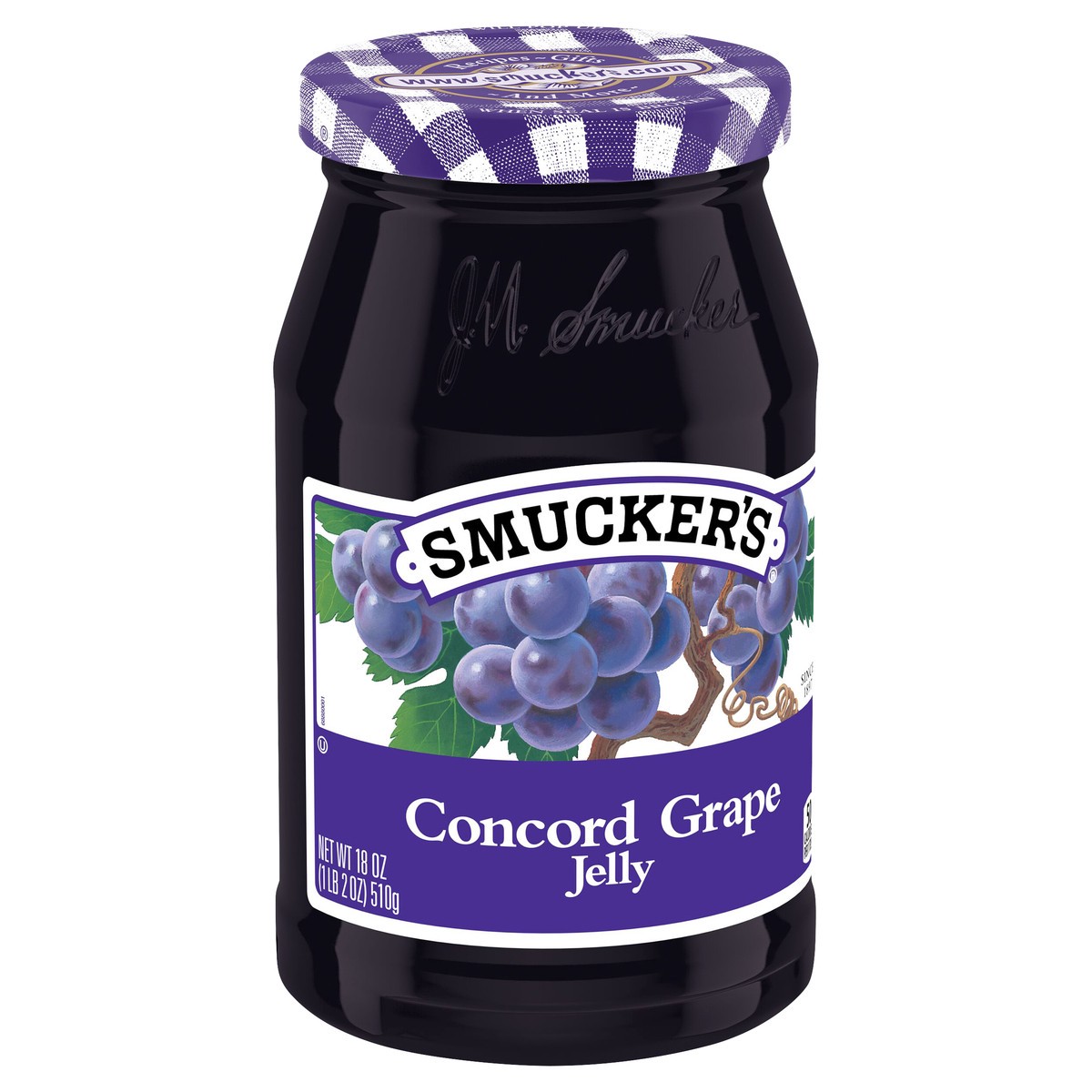 slide 2 of 8, Smucker's Concord Grape Jelly, 18 Ounces, 18 oz