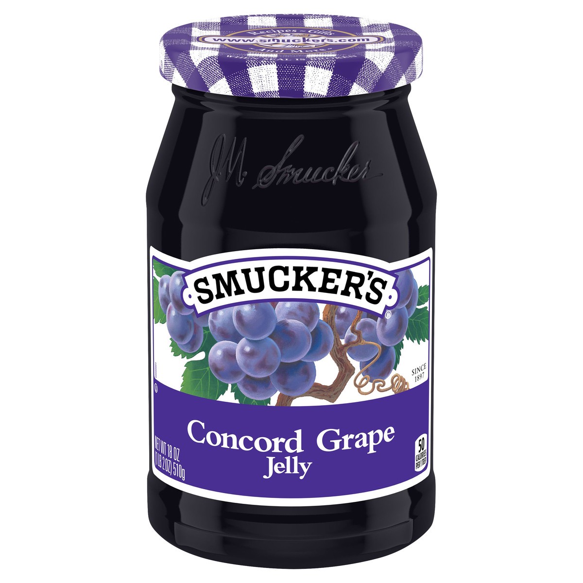 slide 1 of 8, Smucker's Concord Grape Jelly, 18 Ounces, 18 oz