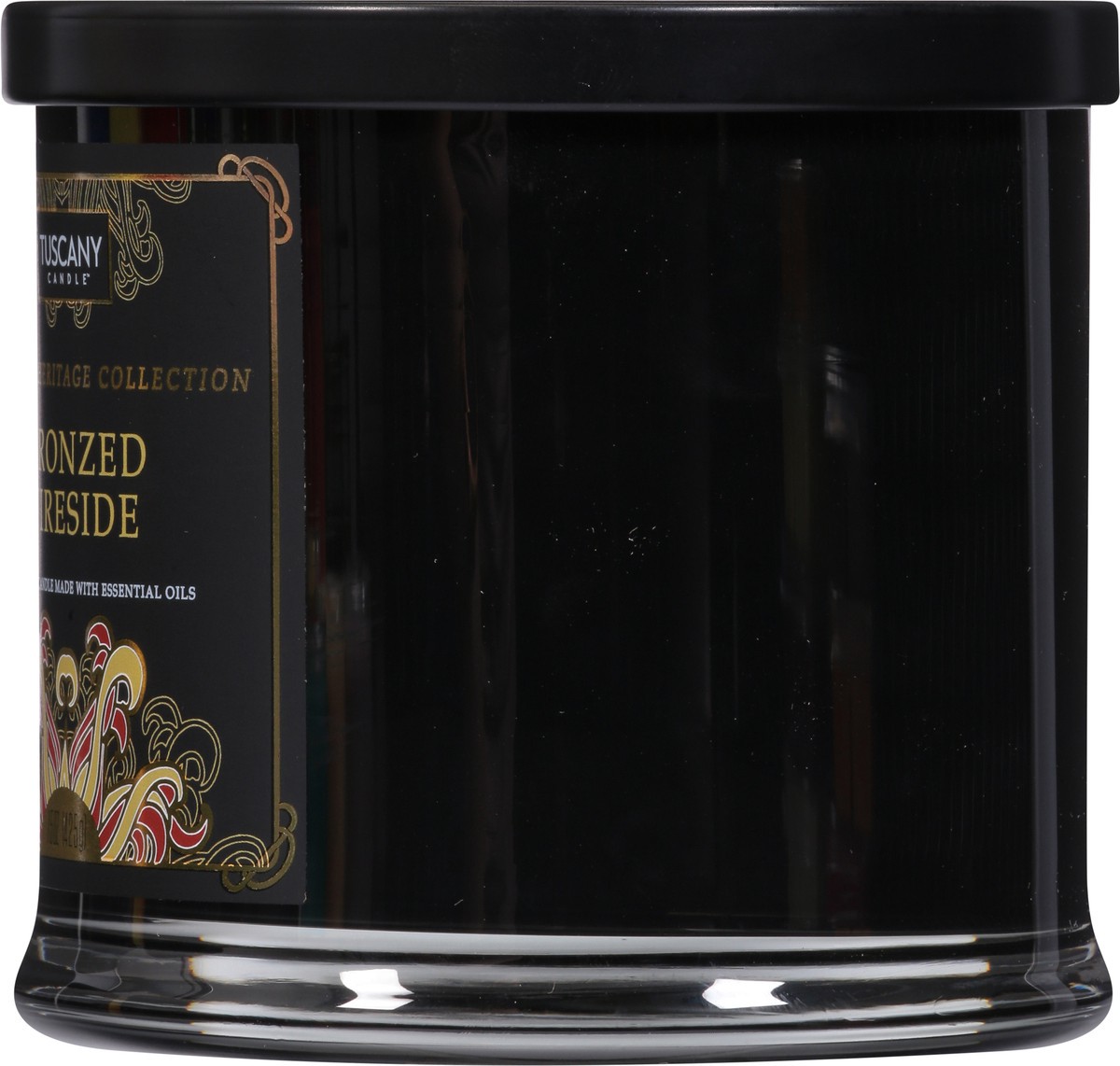 slide 6 of 9, Tuscany Candle Homme + Heritage Collection Soy Candle, Bronzed Fireside, 15 oz